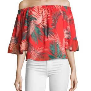 Rebecca Minkoff off shoulder top, new with tags, XS